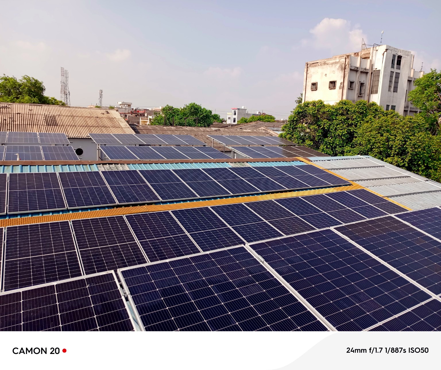Large Nayak Solar rooftop project